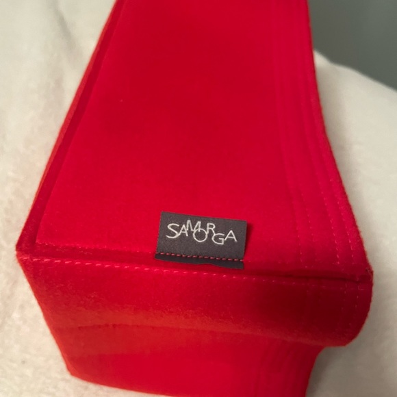 Authentic Red Samorga bag organizer for LV speedy 30. Slightly used. - Picture 4 of 9